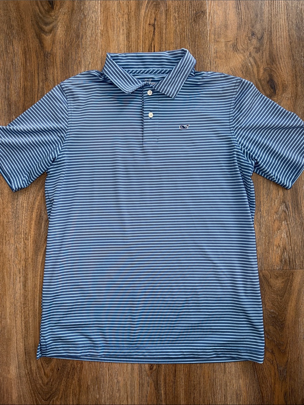Vineyard Vines Striped Performance Polo